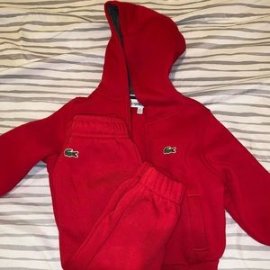 Lacoste sweatsuit